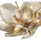 Lib&Co Corato, 12 Light Chandelier, Chrome