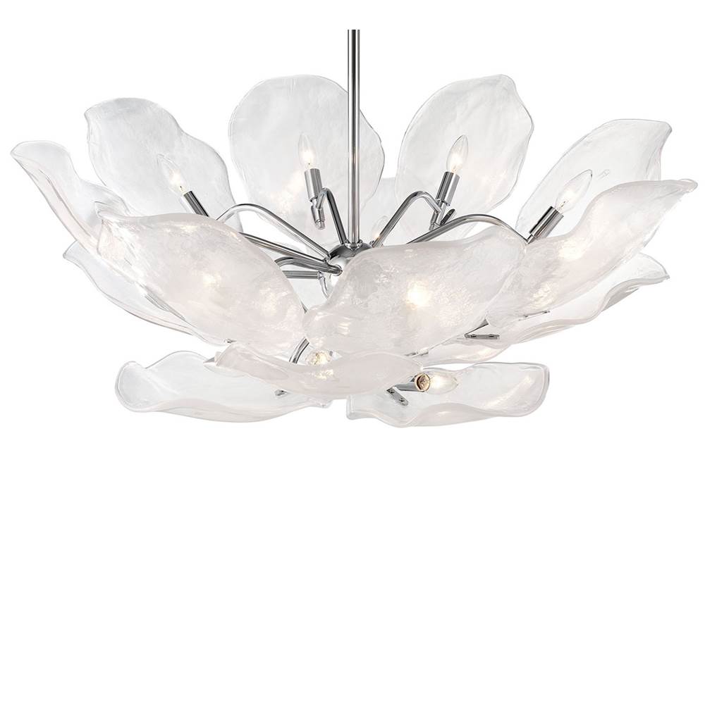 Lib&Co Corato, 16 Light Chandelier, Chrome