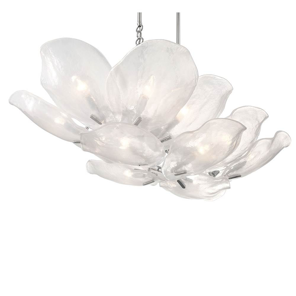 Lib&Co 12056-01 Chrome Corato, 14 Light Island Chandelier, Chrome Image 2