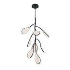 Lib&Co 12060-032 Brushed Gunmetal Volare, 8 Light Led Grand Chandelier, Brushed Gunmetal Image 1