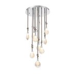 Lib&Co Bellissima, 9 Light Led Chandelier, Chrome