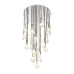 Lib&Co Bellissima, 24 Light Led Chandelier, Chrome