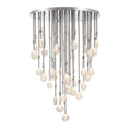 Lib&Co 12067-01 Chrome Bellissima, 32 Light Led Grand Chandelier, Chrome Image 1