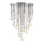 Lib&Co 12067-01 Chrome Bellissima, 32 Light Led Grand Chandelier, Chrome Image 1
