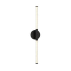 Lib&Co 12079-02 Matte Black Volterra, 2 Light Led Wall Mount, Matte Black Image 2