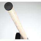 Lib&Co 12080-02 Matte Black Volterra, Large 2 Light Led Wall Mount, Matte Black Image 3