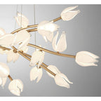 Lib&Co 12086-03 Champagne Gold Belluno, 29 Light Led Chandelier, Champagne Gold Image 2