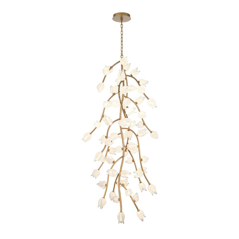 Lib&Co Belluno, 70 Light Led Grand Chandelier, Champagne Gold