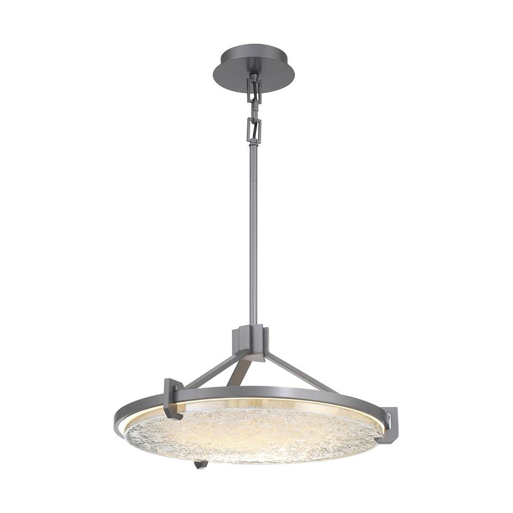 Lib&Co 12101-032 Brushed Gunmetal Raffinato, Small Led Chandelier, Brushed Gunmetal Image 1