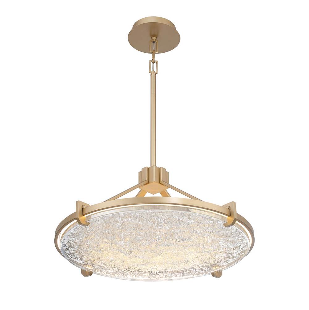 Lib&Co Raffinato, Large Led Chandelier, Brushed Gold