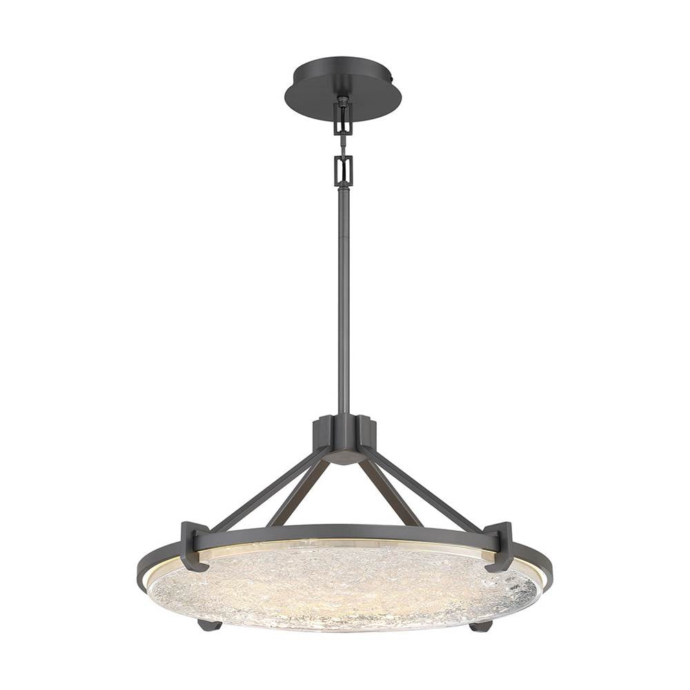 Lib&Co 12102-032 Brushed Gunmetal Raffinato, Large Led Chandelier, Brushed Gunmetal Image 1