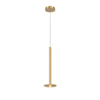 Lib&Co Piatto, 1 Light Led Pendant, Matte Black