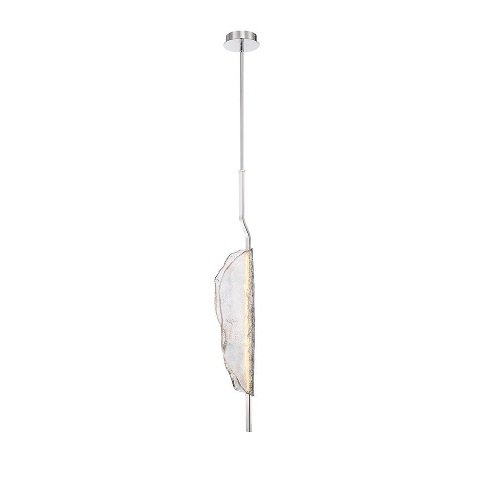 Lib&Co Savona, 1 Light Led Pendant, Clear