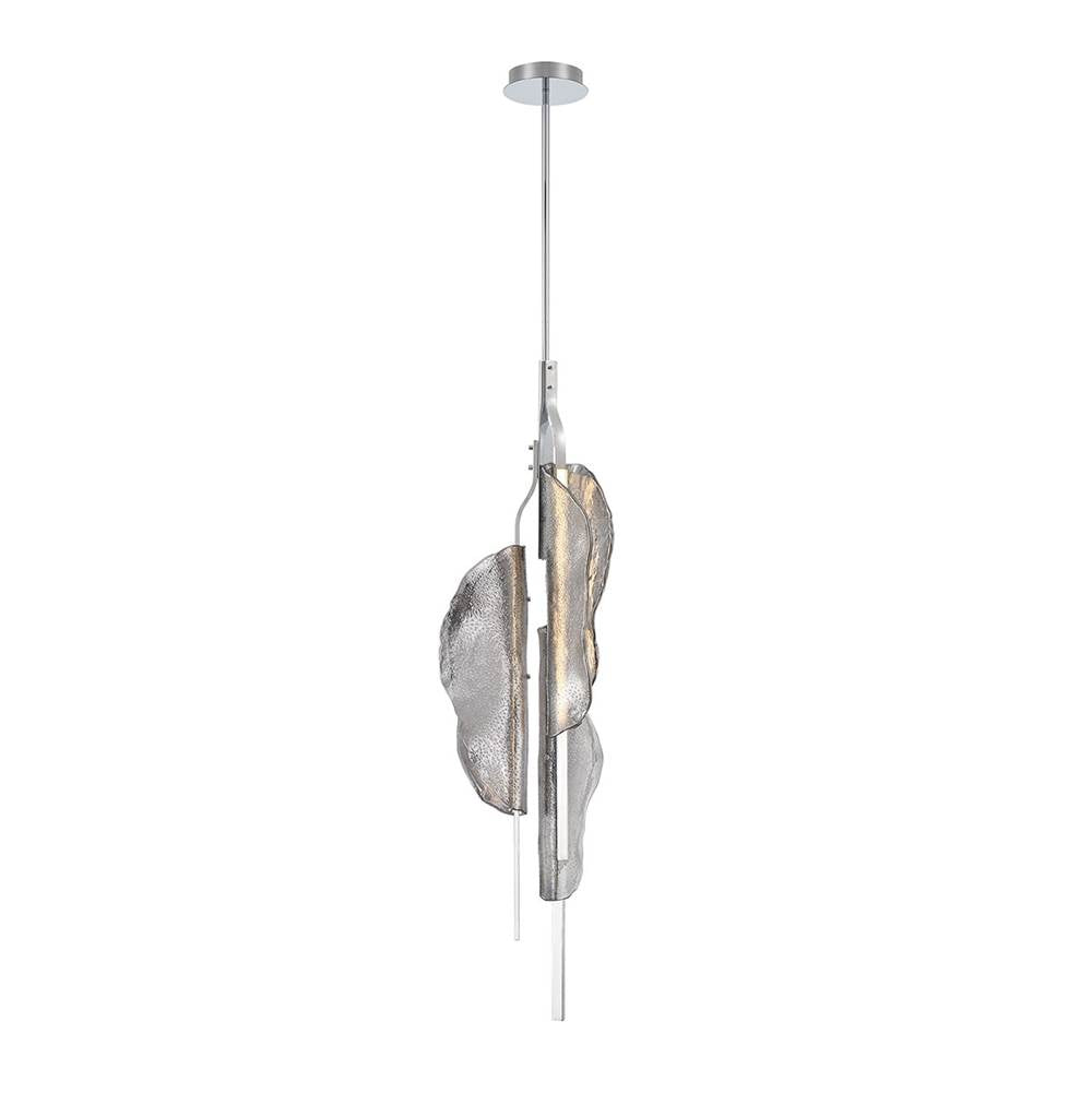 Lib&Co Savona, 3 Light Led Chandelier, Smoke