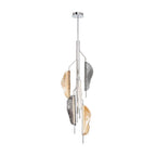 Lib&Co 12116-023 Chrome Savona, 6 Light Led Grand Chandelier, Mixed Image 1