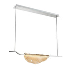 Lib&Co Savona, 1 Light Linear Led Chandelier, Amber