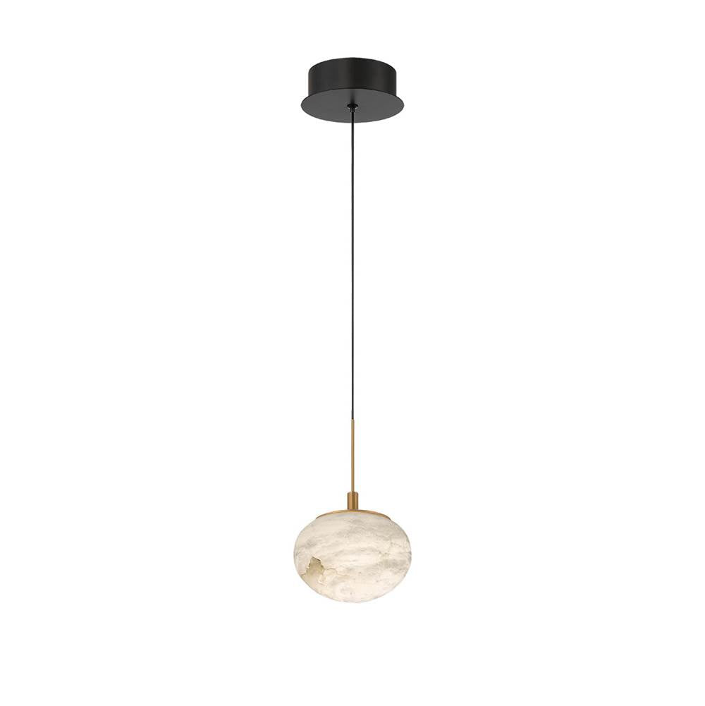 Lib&Co Calcolo, 1 Light Led Pendant, Matte Black