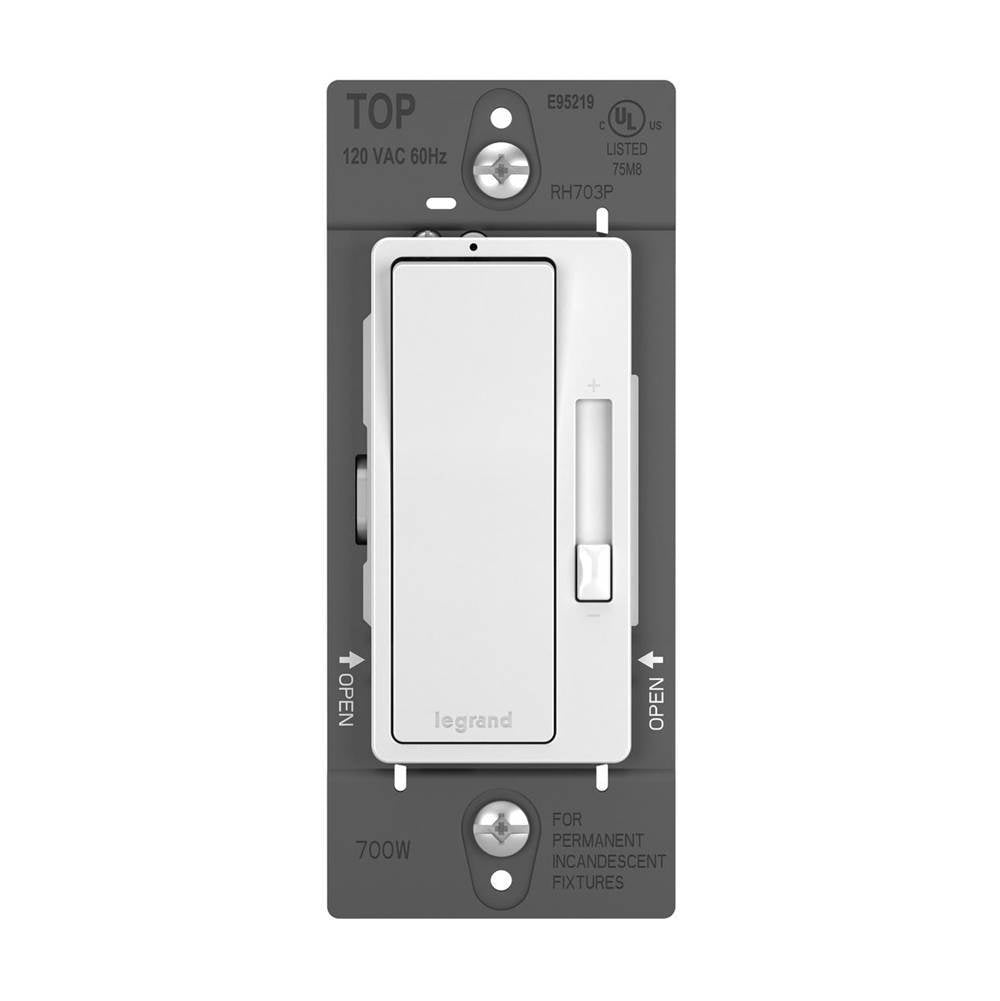Legrand Radiant Incandescent Pole/3-way Dimmer, Tri Color (wh, Iv, La)