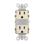 Legrand NTL885TRLACC6 Light Almond Radiant 15a Tamper-resistant Outlet With Night Light, Light Almond Image 3