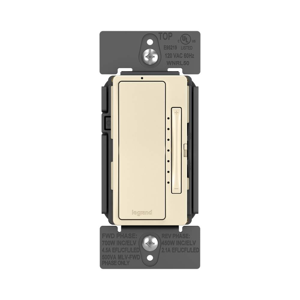 Legrand WNRL50LA Light Almond Smart Tru-universal Dimmer With Netatmo, Light Almond Image 3