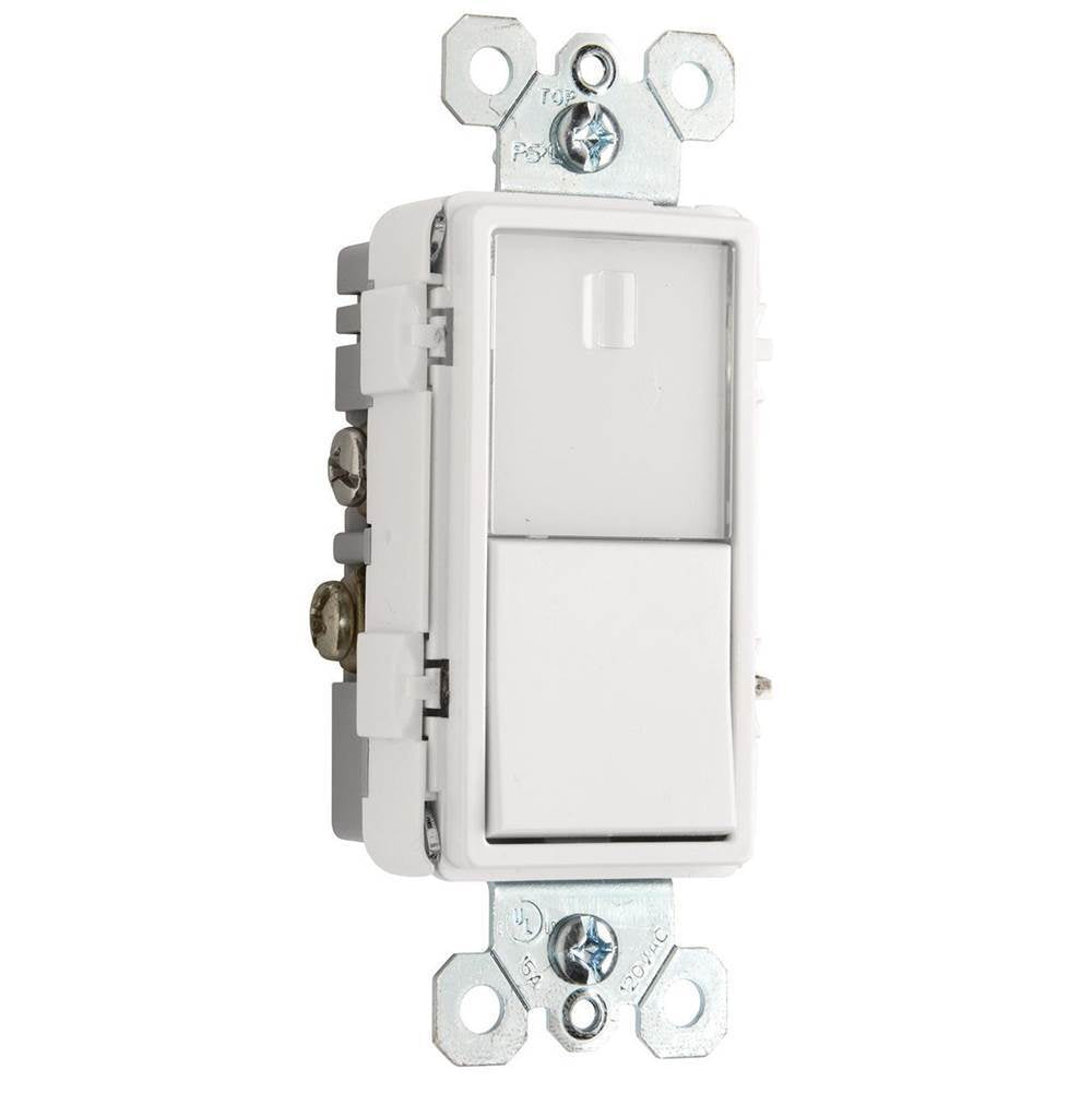 Legrand Radiant Single-pole/3-way Switch With Night Light, Black