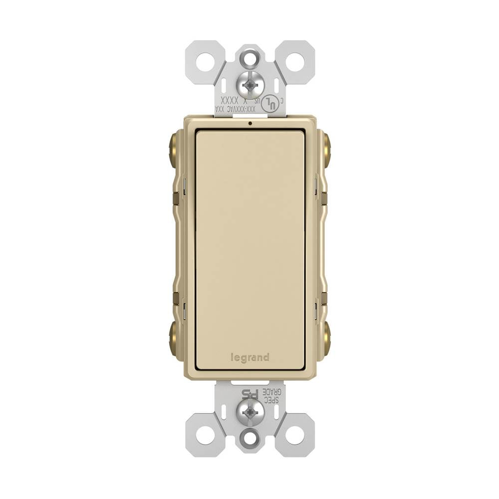 Legrand TM874ISL Ivory Radiant 15a 4-way Switch With Locator Light, Ivory Image 2