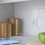 Legrand R26USBAC6W White Radiant 15a Tamper-resistant Ultra-fast Usb Type-a/c Outlet, White Image 2