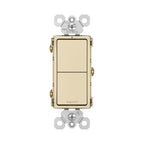 Legrand  Radiant Two Single-pole Switches