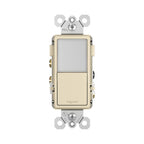Legrand NTL873LACC6 Light Almond Radiant Single-pole/3-way Switch With Night Light, Light Almond Image 4