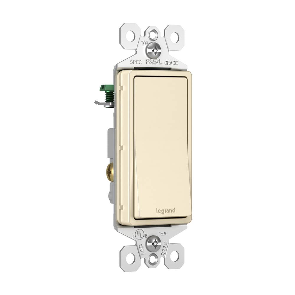 Legrand Radiant 15a Single-pole Switch, Brown