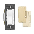 Legrand Radiant 120v, 700va Magnetic Low-voltage Single Pole/3-way Dimmer, Tri Color (wh, Iv, La)