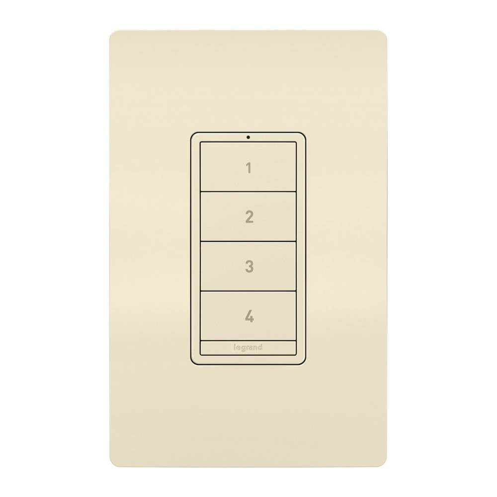 Legrand  Radiant Wireless Smart Scene Controller With Netatmo, Light Almond