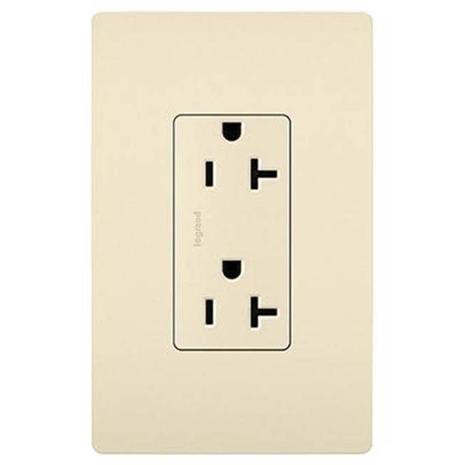 Legrand Radiant Spec-grade 20a Tamper-resistant Receptacle, Brown