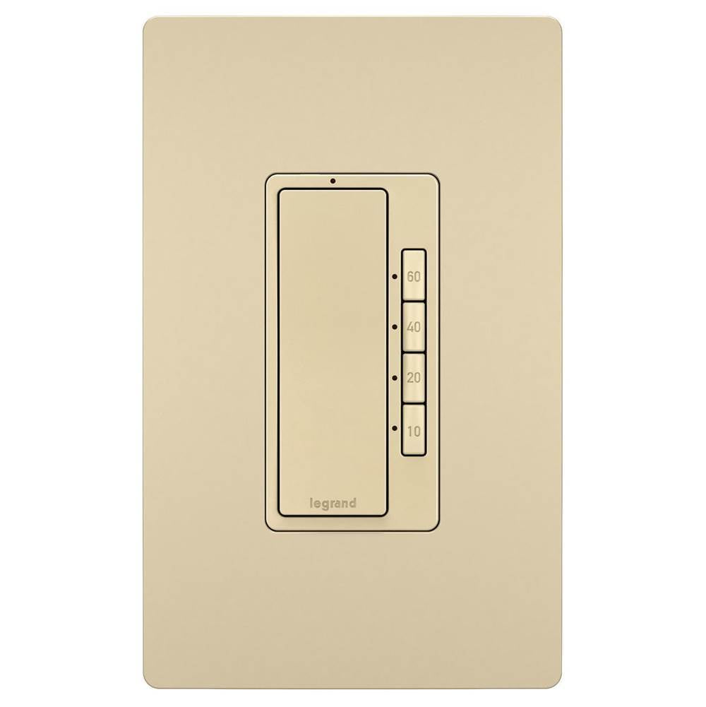 Legrand Radiant 4-button Digital Timer, Black