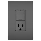 Legrand  Radiant Single-pole/3-way Switch With 15a Tamper-resistant Outlet