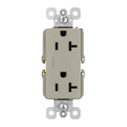 Legrand TR26352RNICC6 Nickel Radiant Spec-grade 20a Tamper-resistant Receptacle, Nickel Image 4