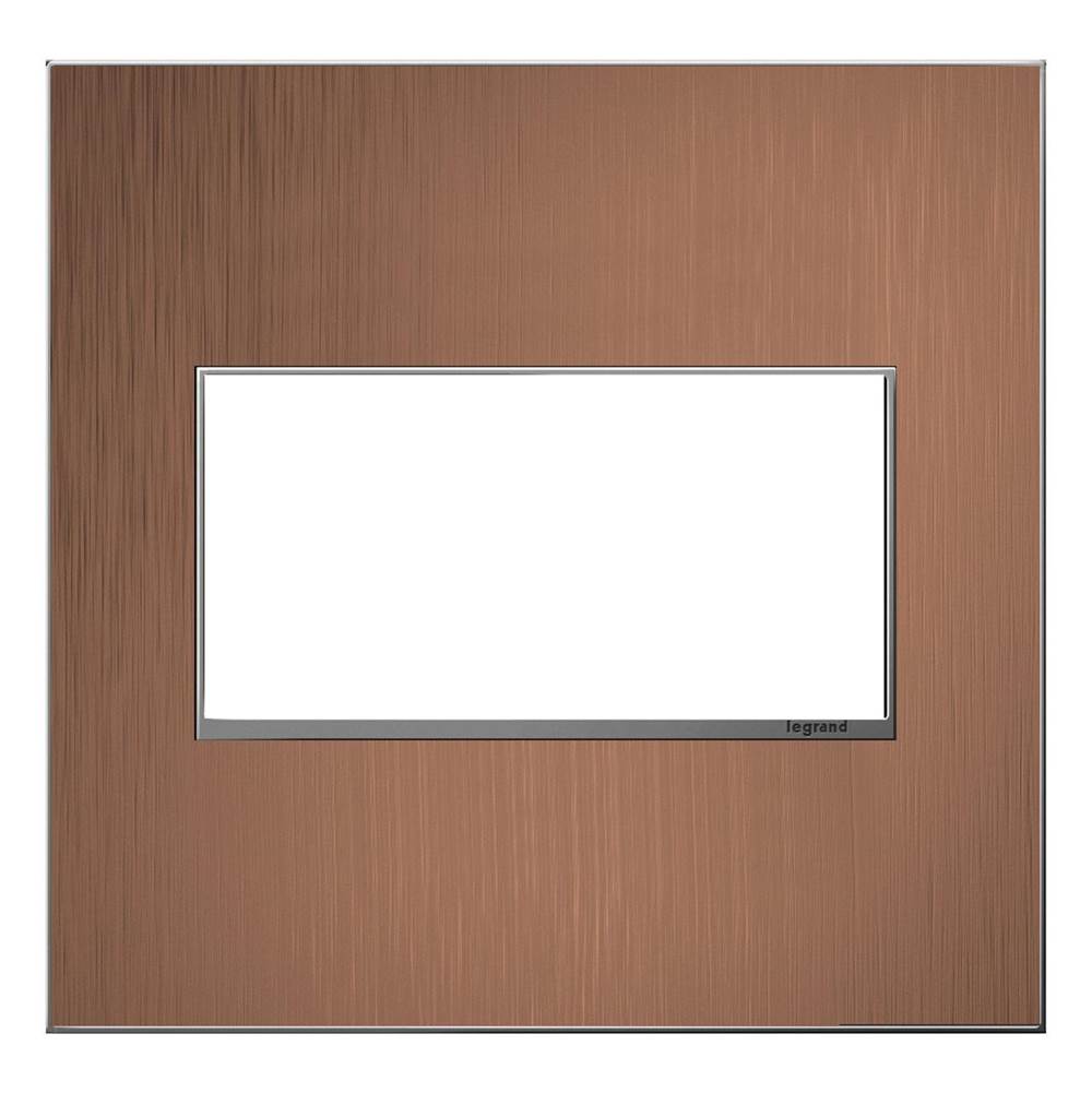 Legrand  Adorne Copper Two-gang Screwless Wall Plate