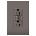 Legrand 1597TRA Brown Radiant 15a Tamper-resistant Self-test Gfci Outlet With Audible Alarm, Brown Image 1