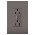 Legrand 1597TRA Brown Radiant 15a Tamper-resistant Self-test Gfci Outlet With Audible Alarm, Brown Image 1