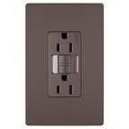 Legrand 1597NTLTRDBCC4 Dark Bronze Radiant 15a Tamper-resistant Self-test Gfci Outlet With Night Light, Dark Bronze Image 1