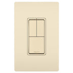 Legrand  Radiant Two Single-pole Switches And Single Pole/3-way Switch