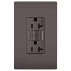 Legrand Radiant Spec-grade 20a Tamper-resistant Self-test Gfci Receptacle, Brown