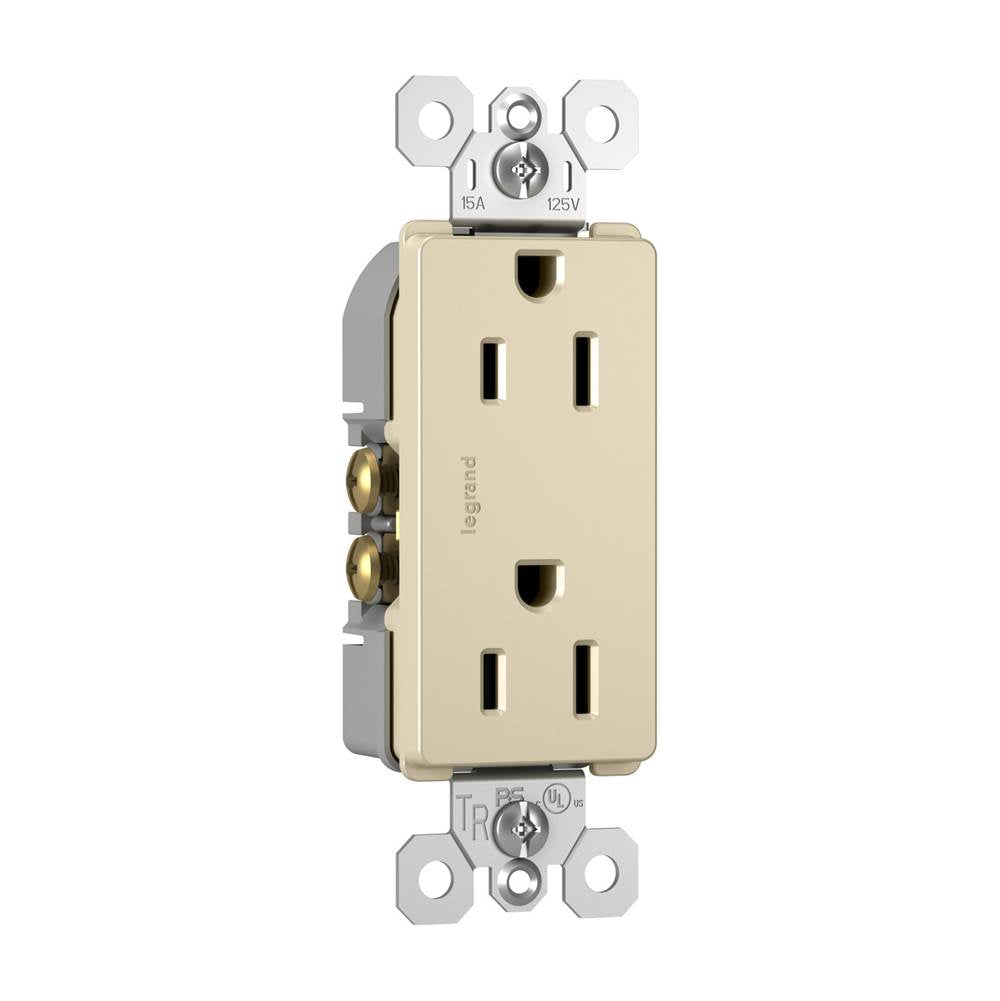 Legrand Radiant 15a 125v Duplex Tamper-resistant Outlet, Brown
