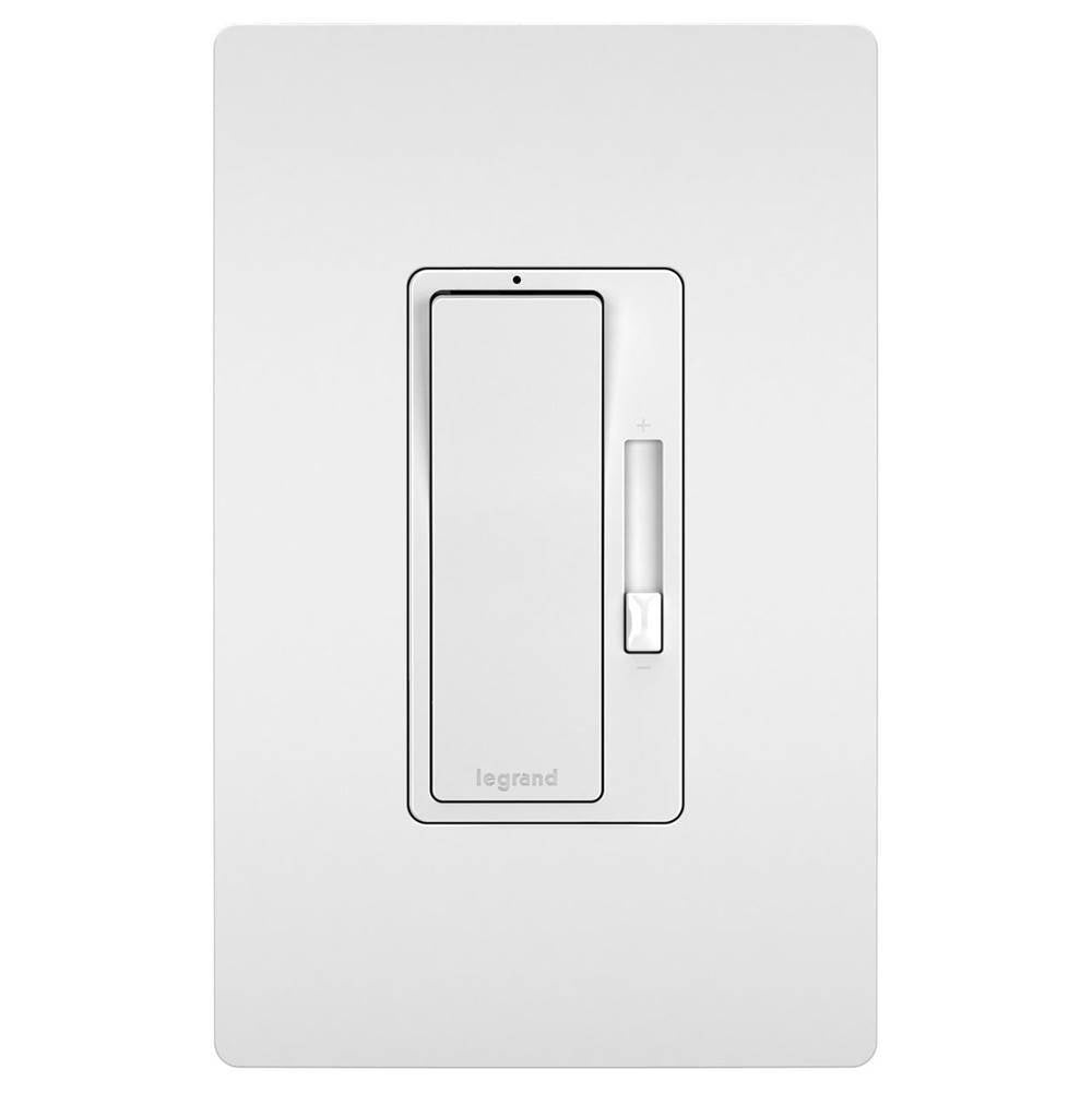 Legrand RH703PTUW White Radiant Tru-universal Single Pole/3-way Dimmer, White Image 1