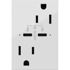 Legrand  Adorne 15a Tamper-resistant Ultra-fast Plus Power Delivery Usb Type-c/c Outlet, Plus-size, Graphite