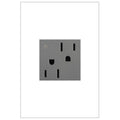 Legrand Adorne Tamper-resistant Dual Controlled Outlet, 15a