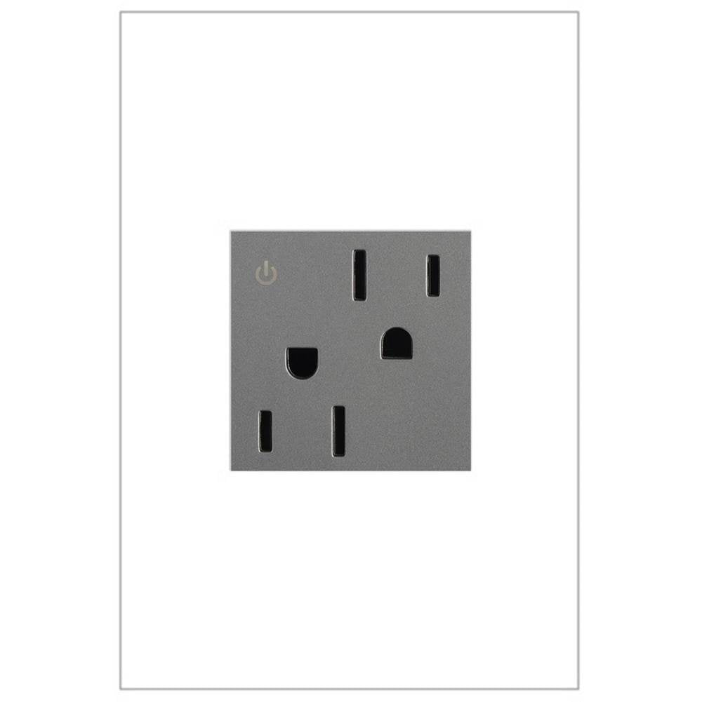 Legrand Adorne Tamper-resistant Dual Controlled Outlet, 15a