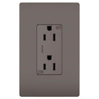 Legrand Radiant Outdoor Duplex Outlet, Brown