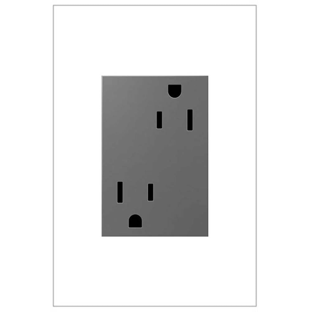 Legrand ARTR153M4 Magnesium Tamper-resistant Outlet, Plus Size, 15a Image 1