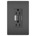 Legrand 1597NTLTRBKCCD4 Black Radiant 15a Tamper-resistant Self-test Gfci Outlet With Night Light, Black Image 1